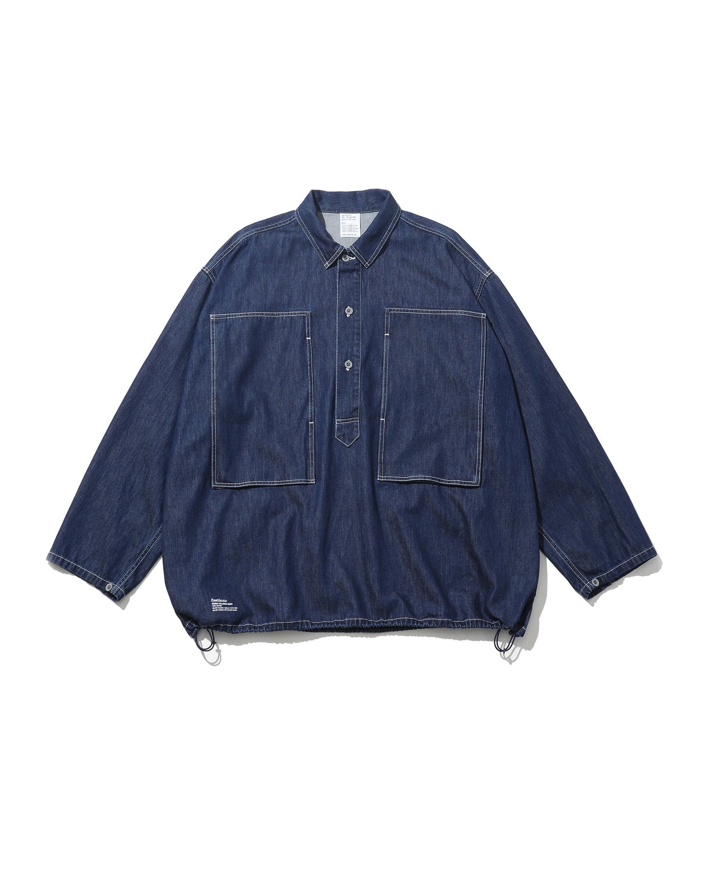 FreshService DENIM PULLOVER SHIRT (ONE WASH)
