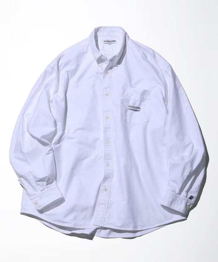 CAHLUMN Magazine Pocket Oxford B.D Shirt