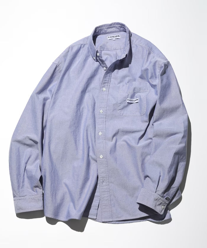 CAHLUMN Magazine Pocket Oxford B.D Shirt