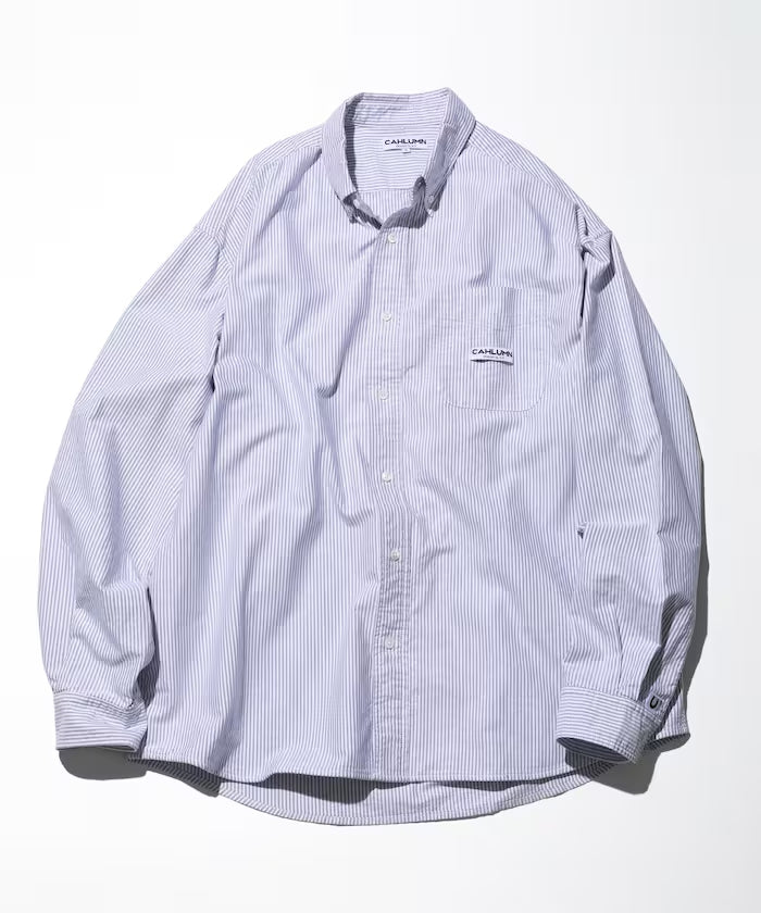 CAHLUMN Magazine Pocket Oxford B.D Shirt