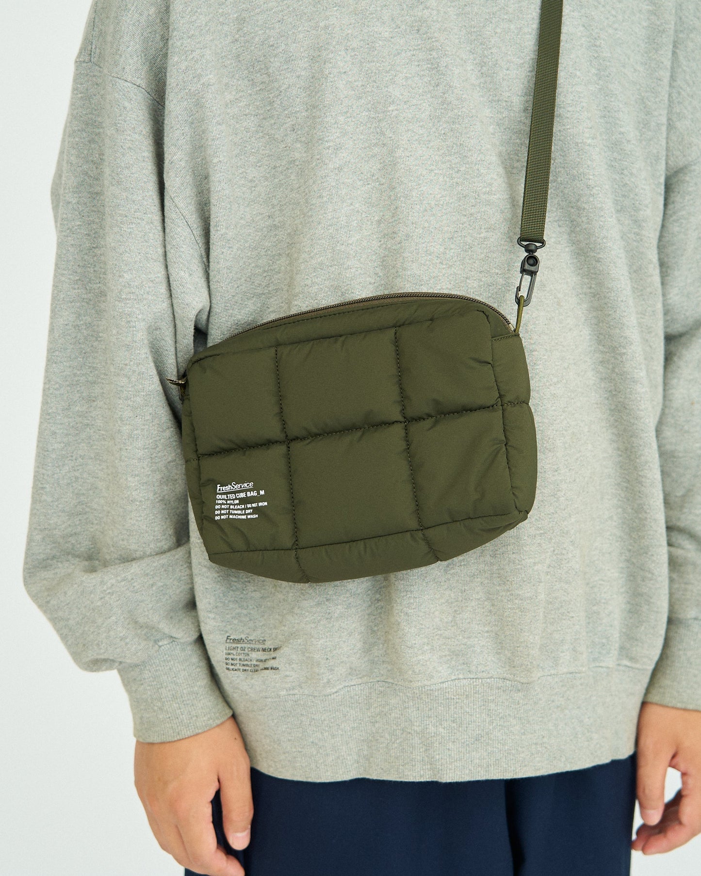 FreshService QUILTED CUBE BAG M