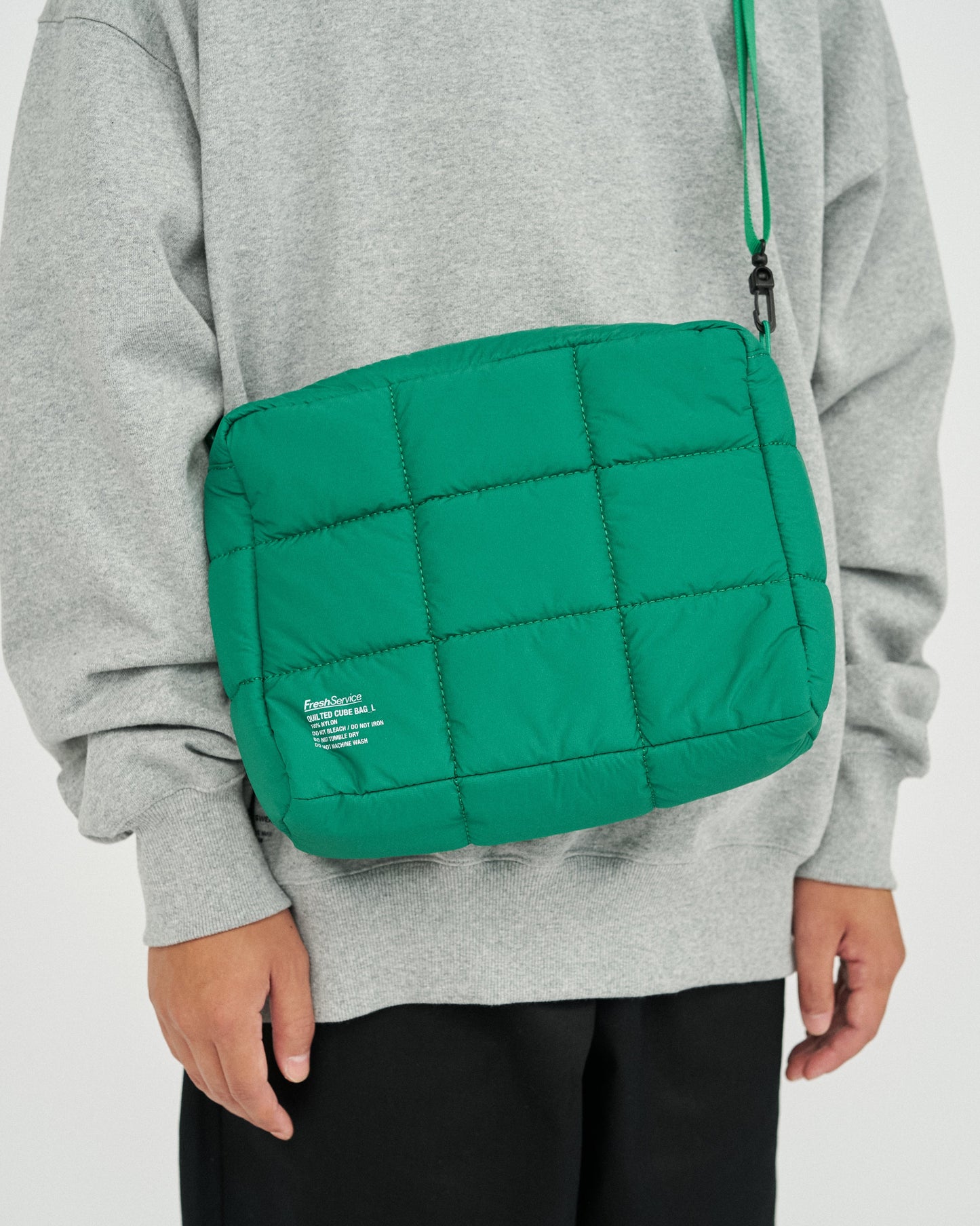 FreshService QUILTED CUBE BAG L