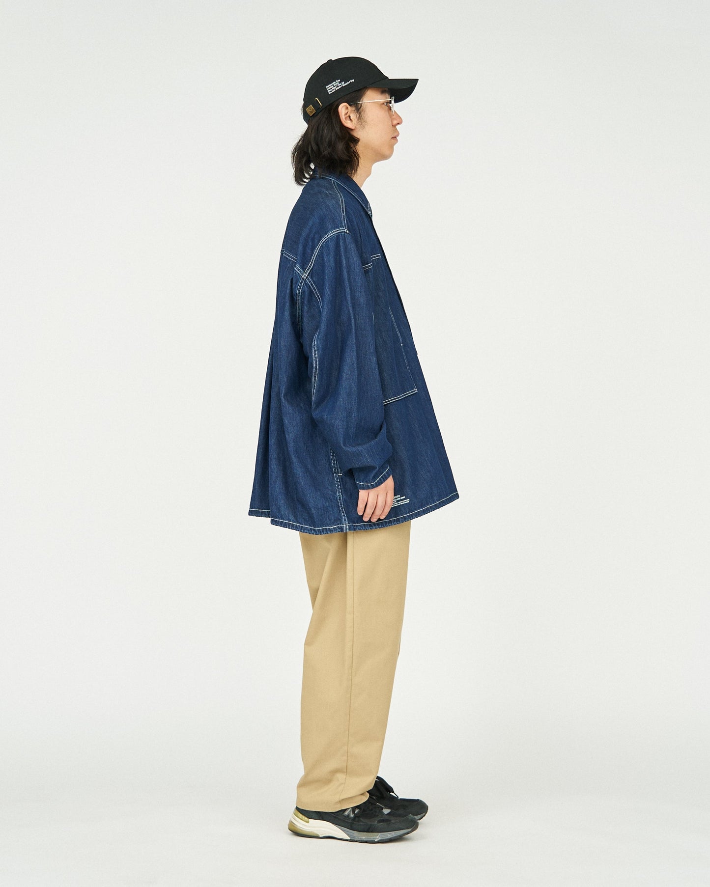 FreshService DENIM PULLOVER SHIRT (ONE WASH)