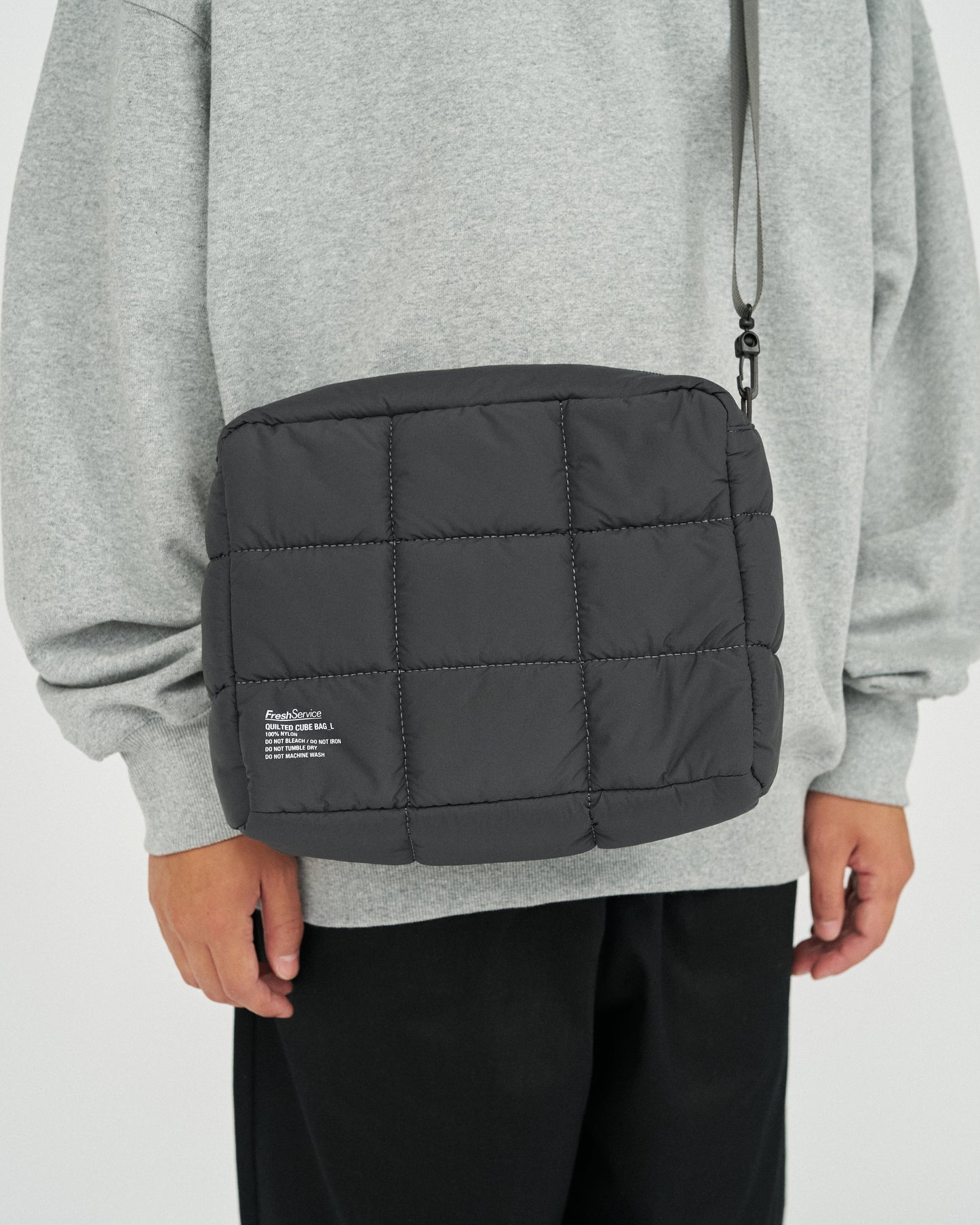 FreshService QUILTED CUBE BAG L