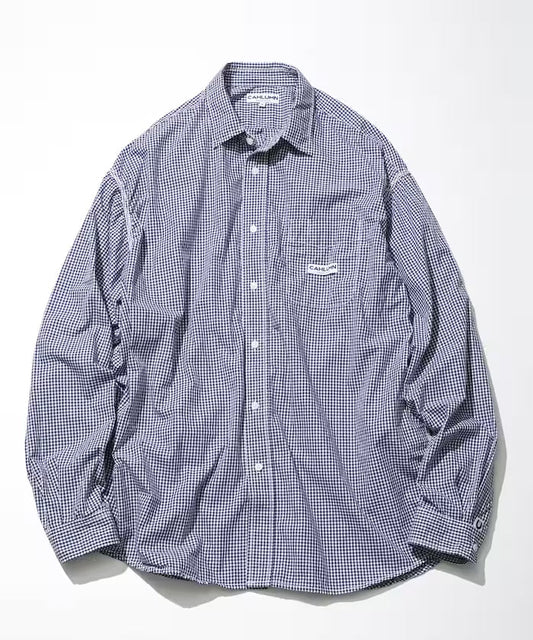 CAHLUMN Magazine Pocket Chain Stitch Shirt