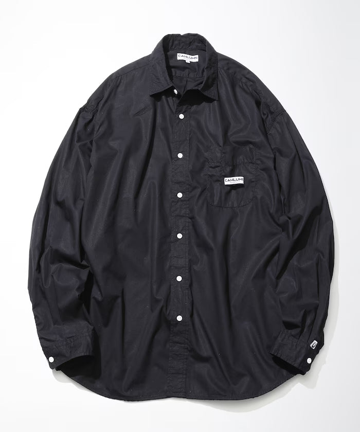 CAHLUMN Magazine Pocket Chain Stitch Shirt