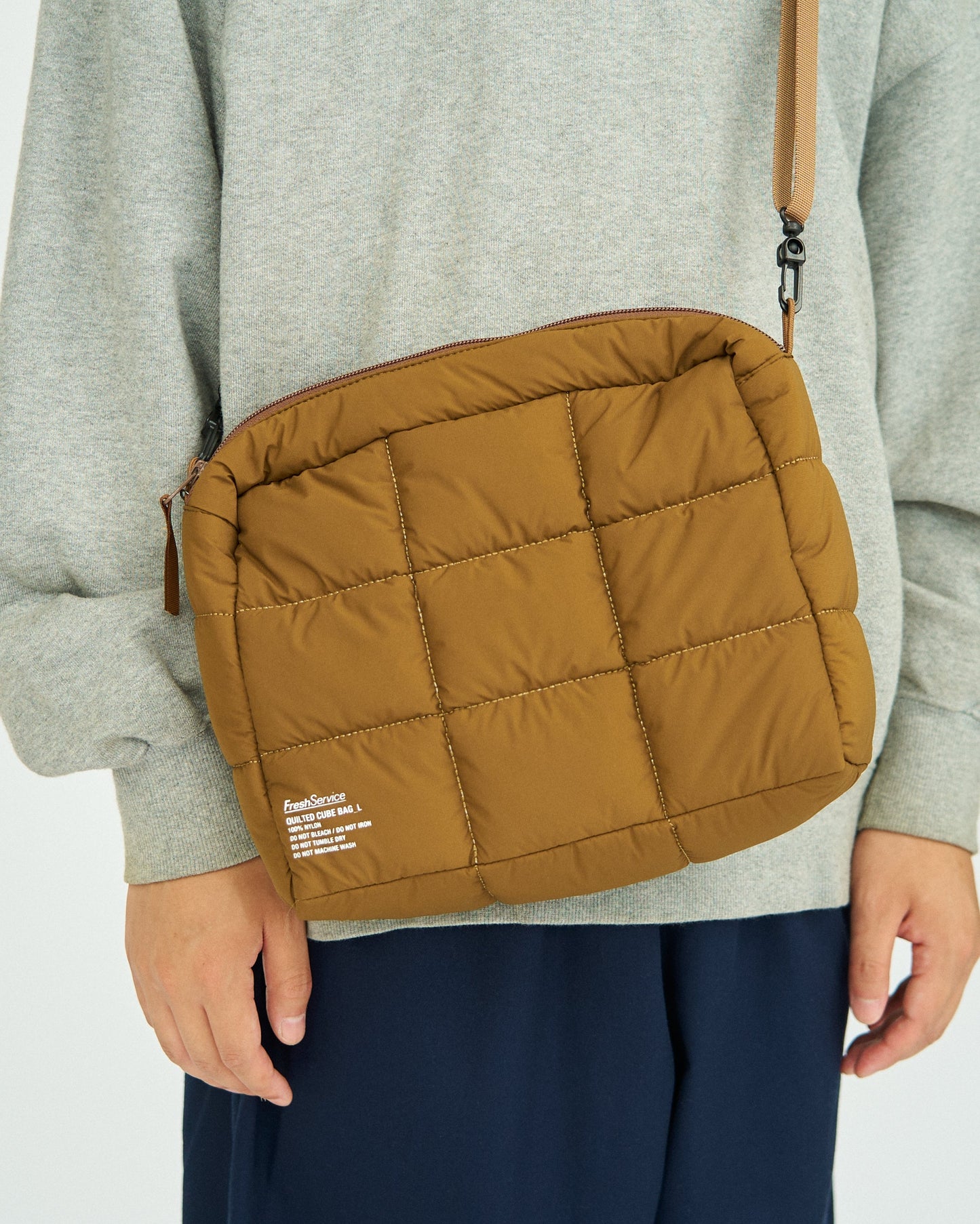 FreshService QUILTED CUBE BAG L