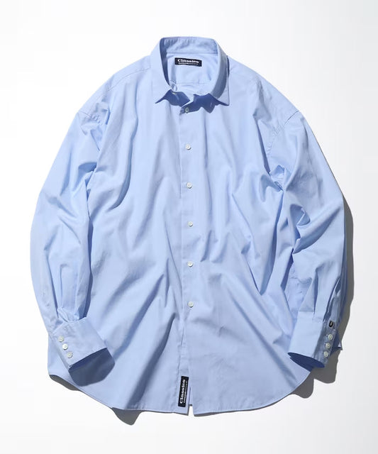 CAHLUMN Magazine Pocket Wide Spread Collar Shirt