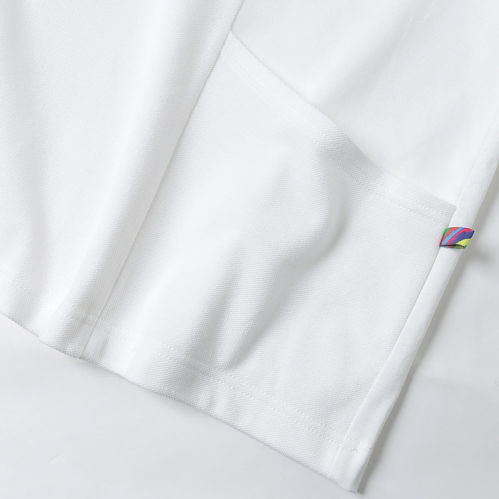 is-ness SWITCHING MOSS T-SHIRT