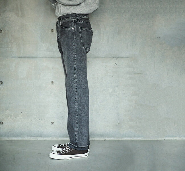 orSlow 105 90's 5POCKET BLACK DENIM STONE WASH