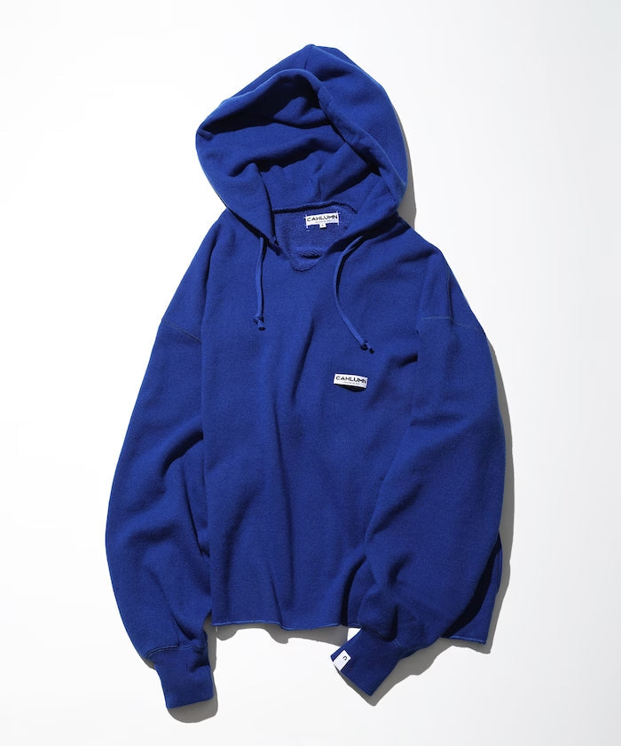 CAHLUMN Wool Cotton Loop Back Sweat Hoodie