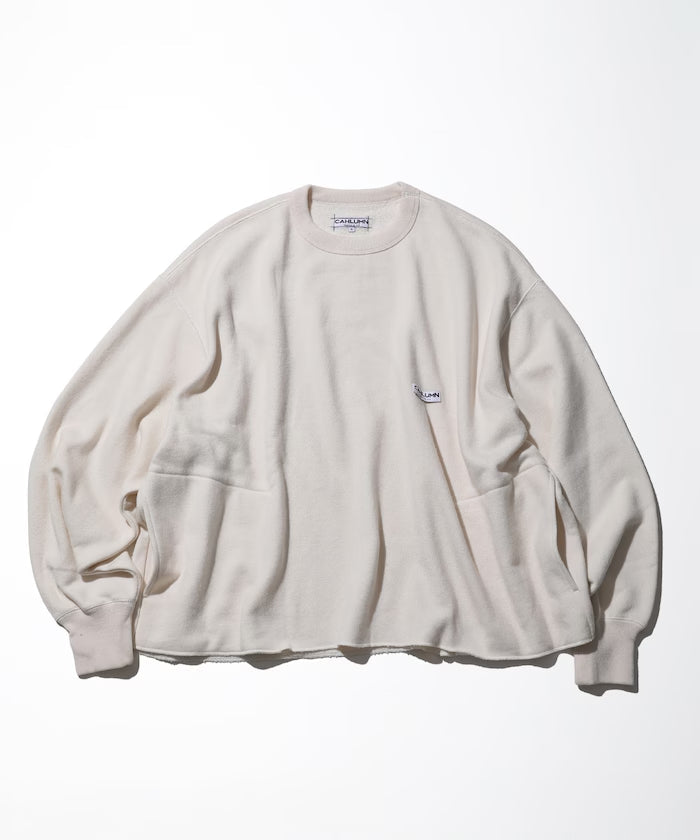 CAHLUMN Wool Cotton Loop Back Sweatshirt