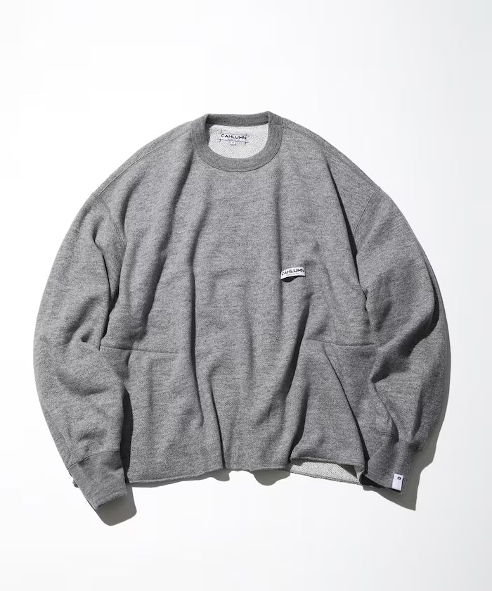 CAHLUMN Wool Cotton Loop Back Sweatshirt