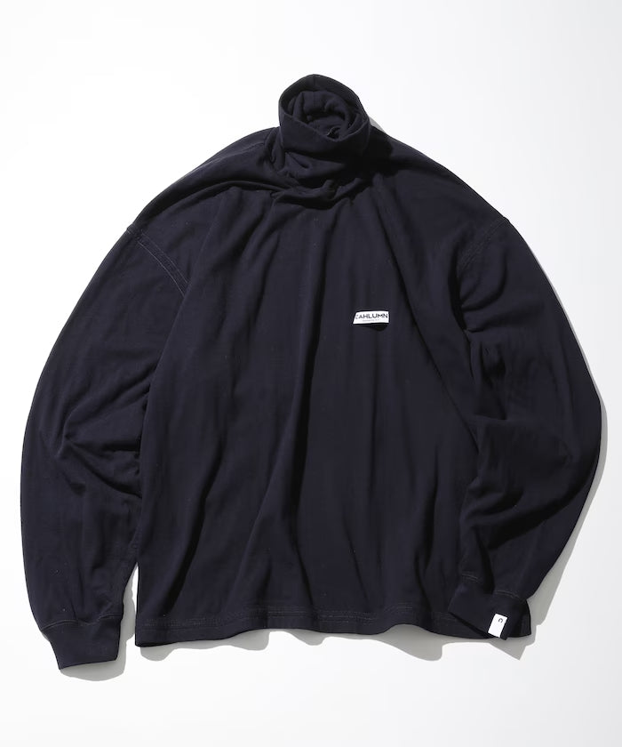 CAHLUMN Double Face Cotton Turtleneck Shirt