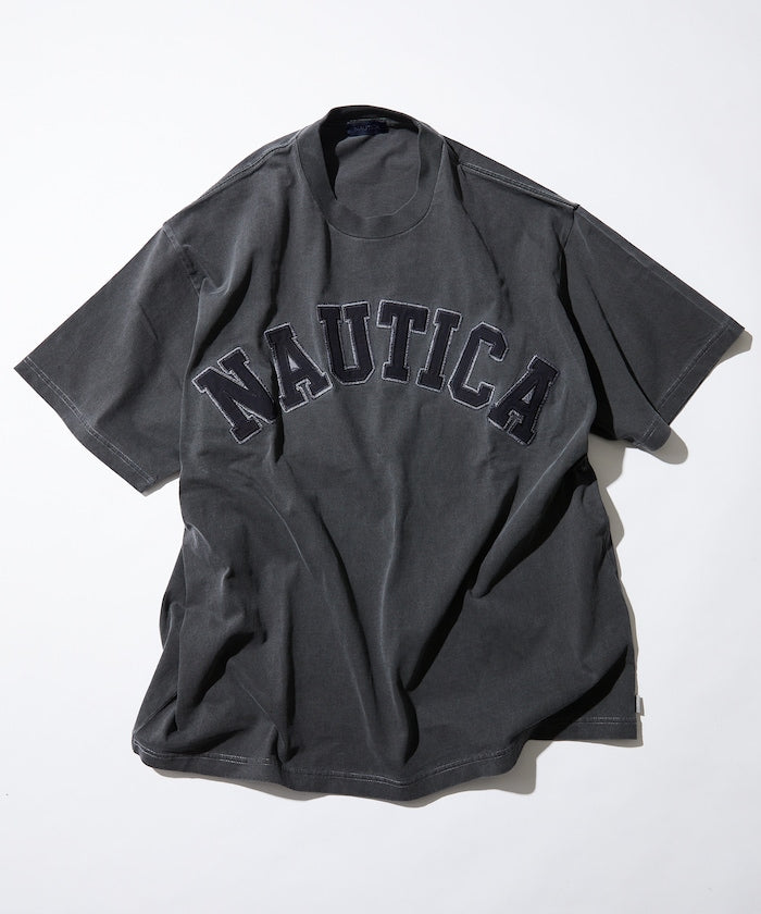 NAUTICA JAPAN Pigment Dyed Arch Logo S/S Tee