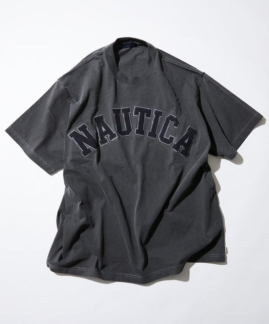 NAUTICA JAPAN Pigment Dyed Arch Logo S/S Tee