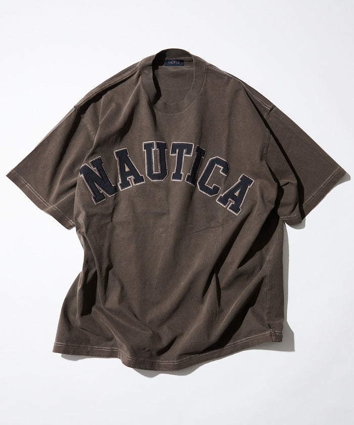 NAUTICA JAPAN Pigment Dyed Arch Logo S/S Tee