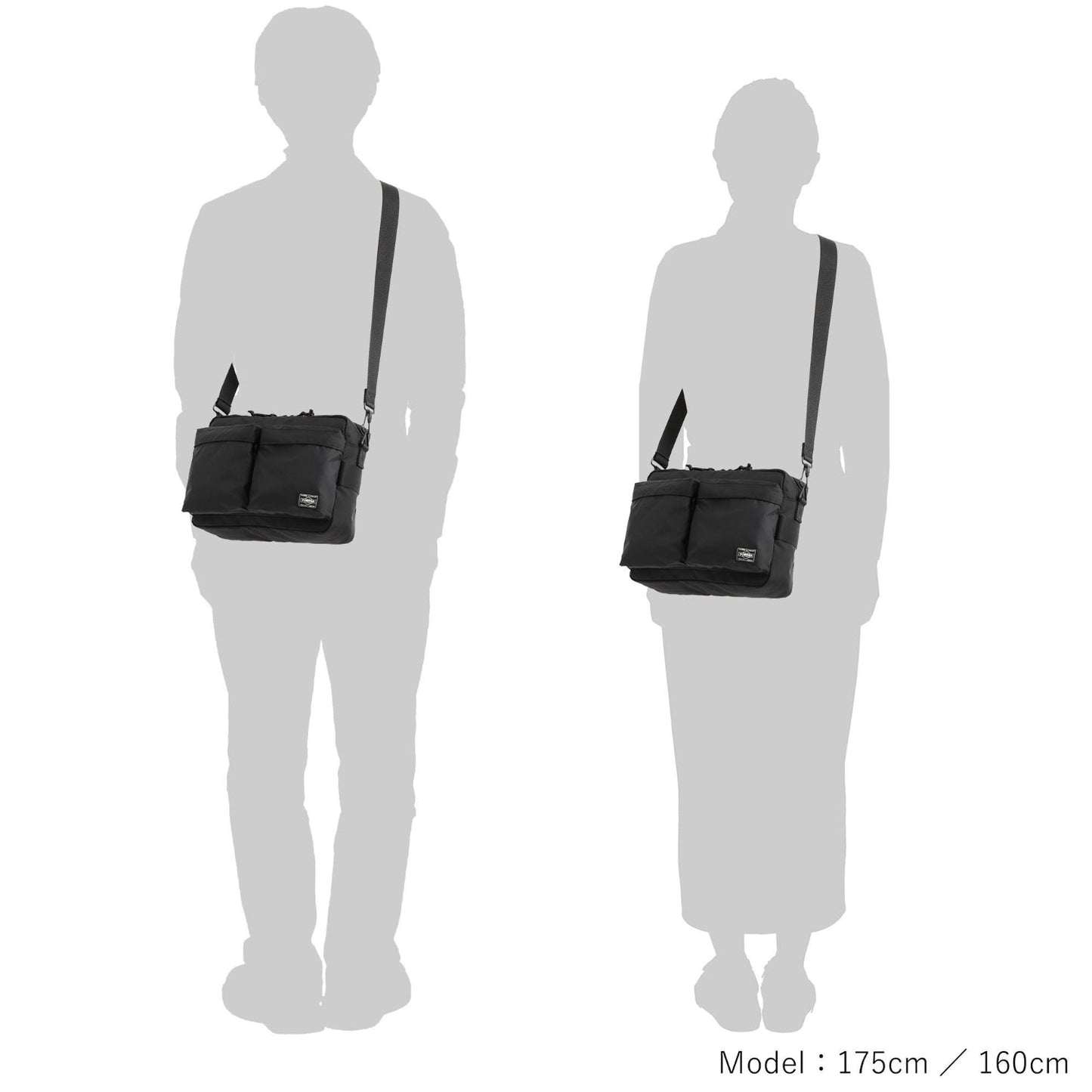 PORTER FORCE SHOULDER BAG (S)