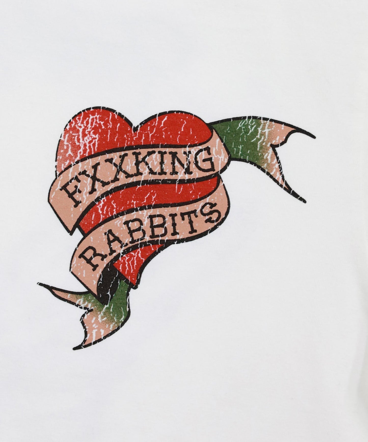 #FR2 Rabbits Tattoo Garment Dye T-shirt