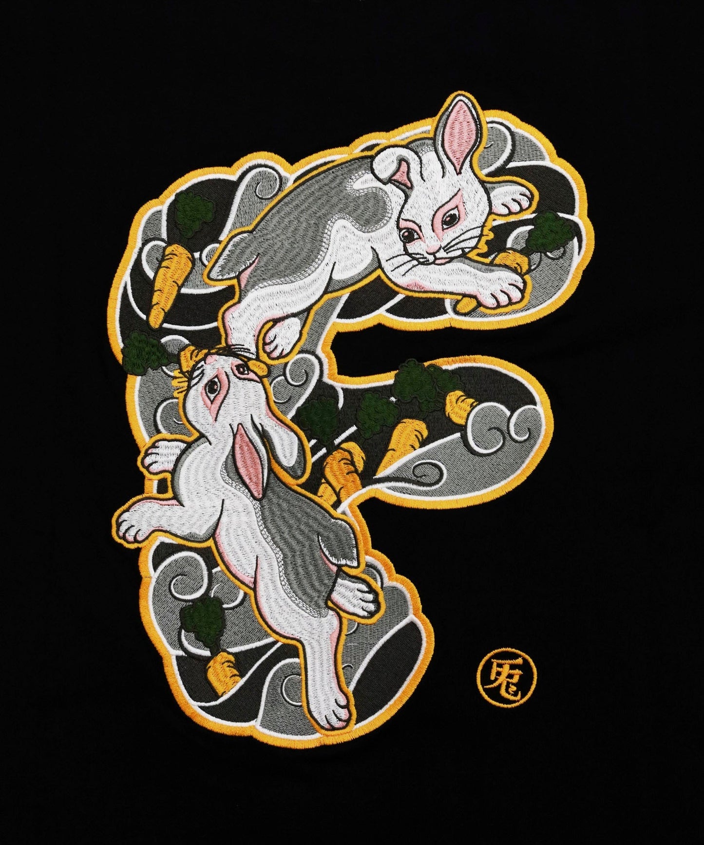 #FR2 Embroidery F Mark T-shirt