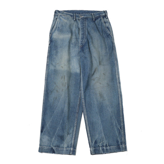 A.PRESSE US Army Dungaree Denim Trousers