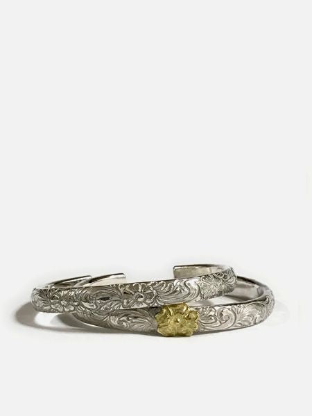 LARRY SMITH KARAKUSA BRACELET -Silver-