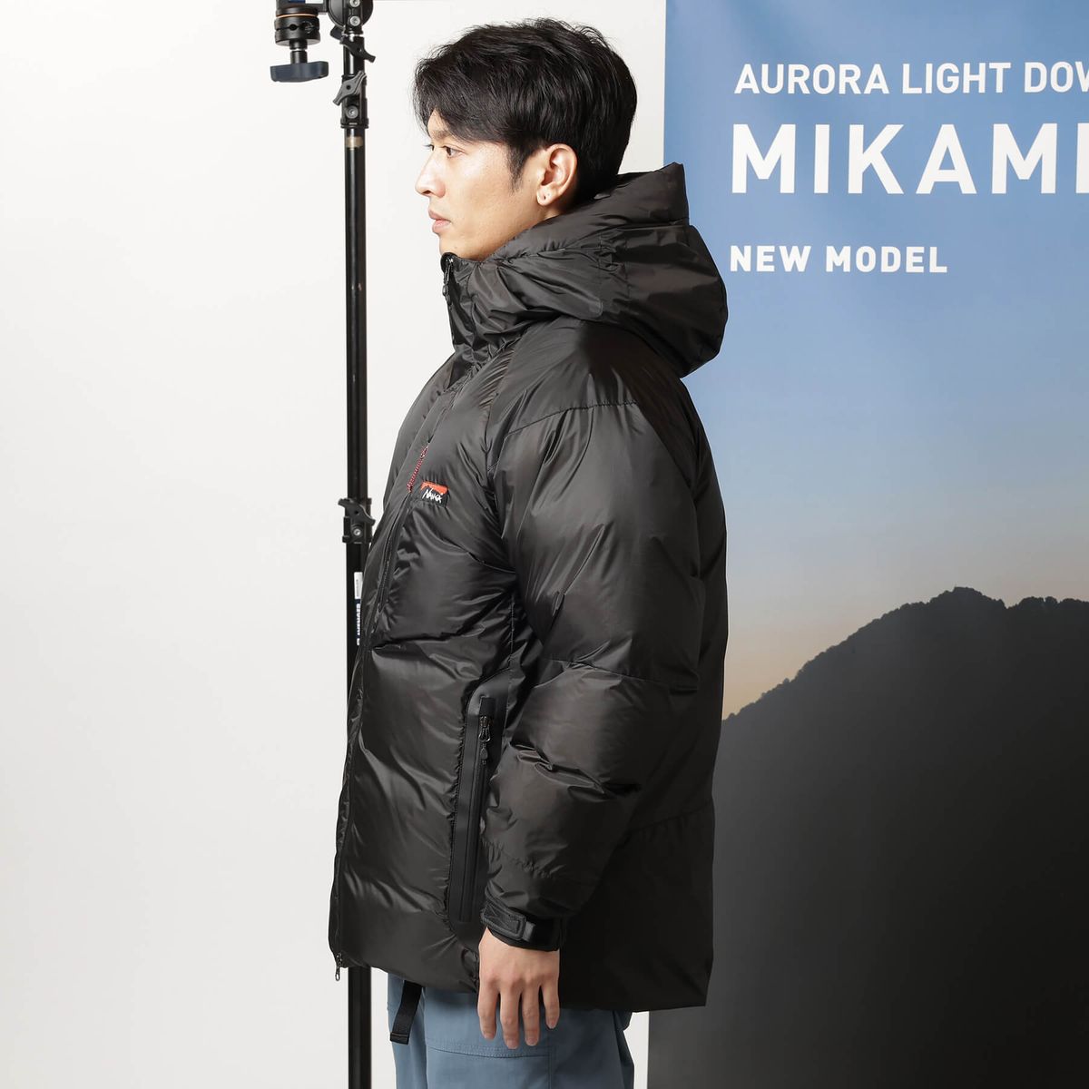 NANGA AURORA LIGHT DOWN JACKET MIKAMI