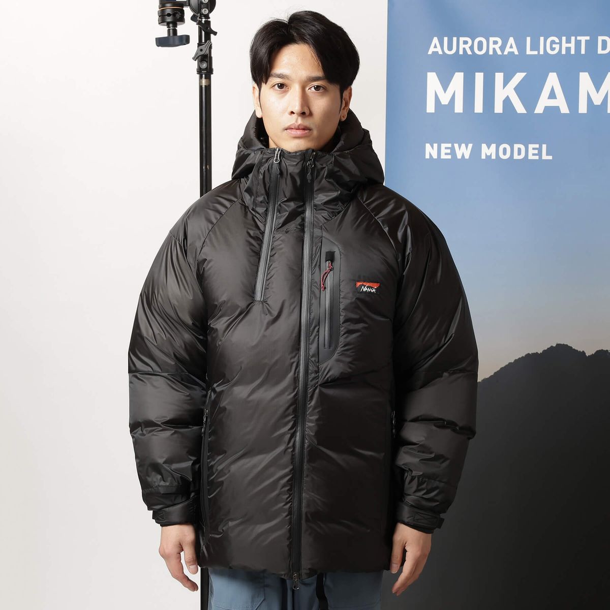 NANGA AURORA LIGHT DOWN JACKET MIKAMI