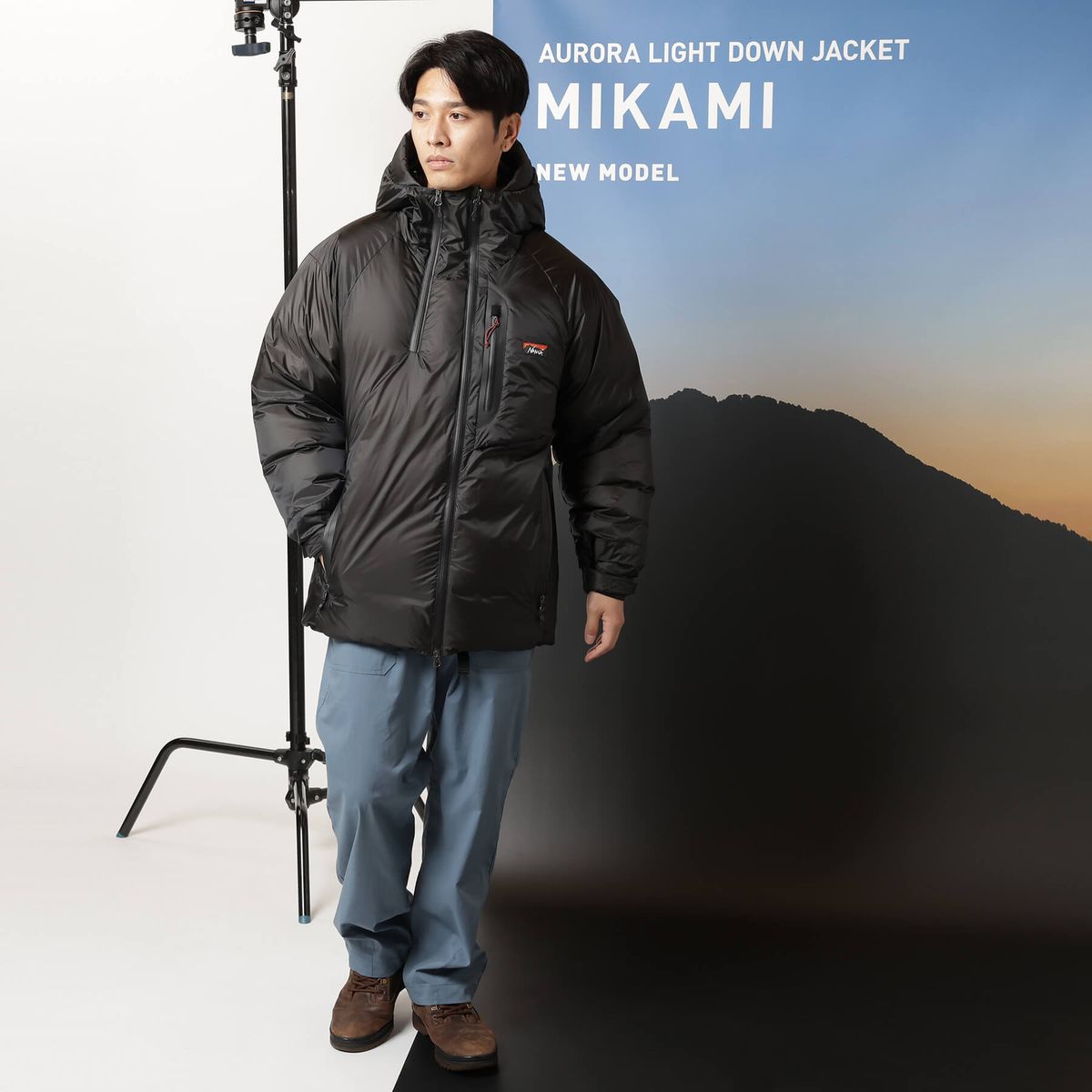NANGA AURORA LIGHT DOWN JACKET MIKAMI