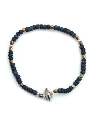 SunKu 39 Indigo Dye Beads Bracelet SK-013