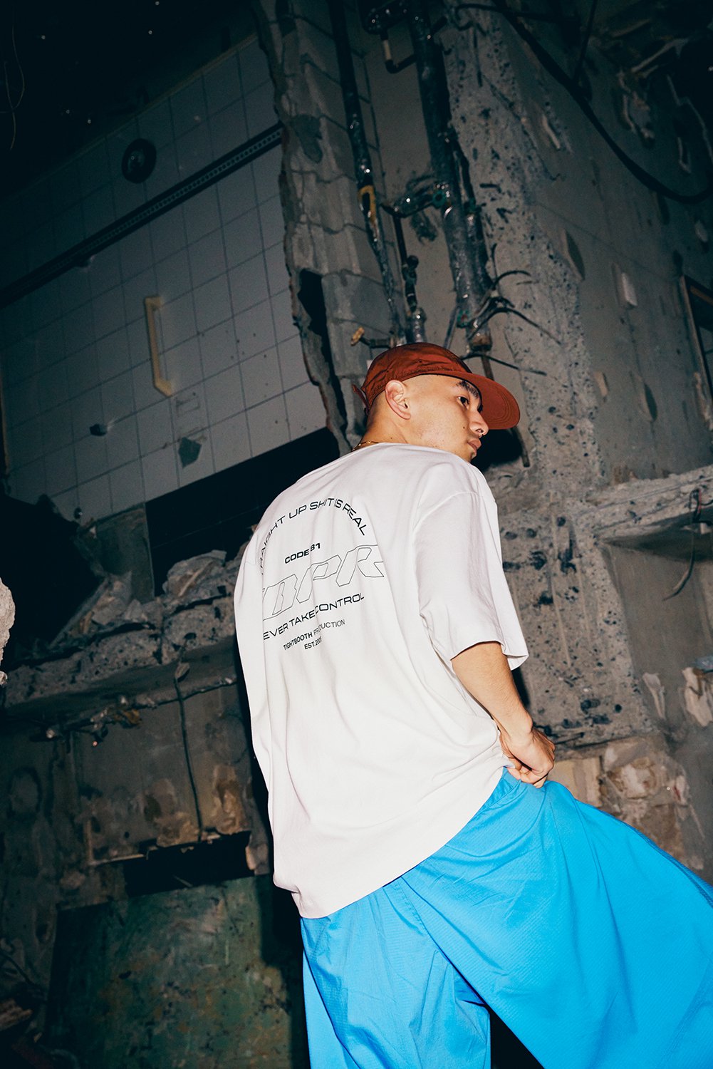 TIGHTBOOTH SIDE LOGO CAMP CAP