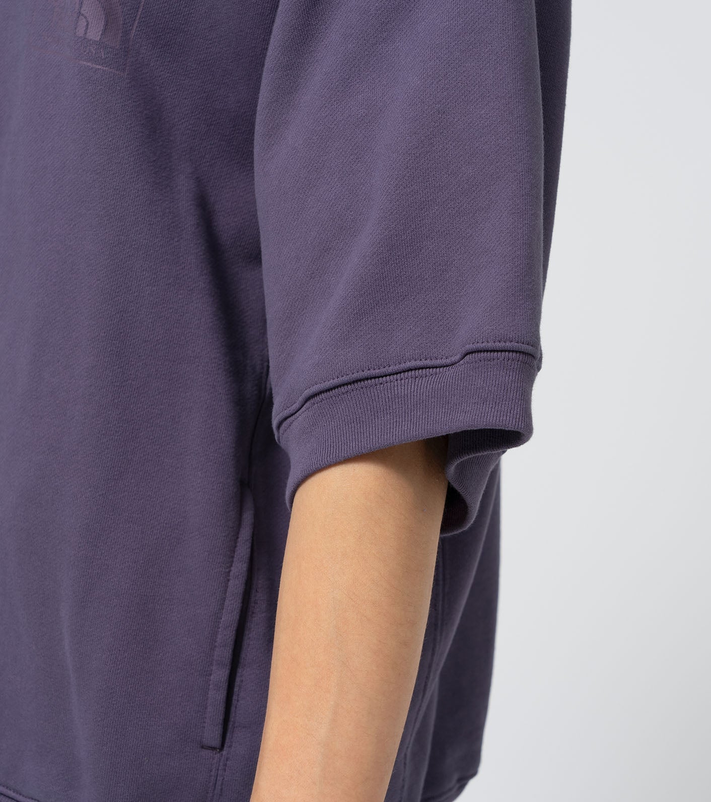 THE NORTH FACE PURPLE LABEL 11oz Field Short Sleeve Sweatshirt