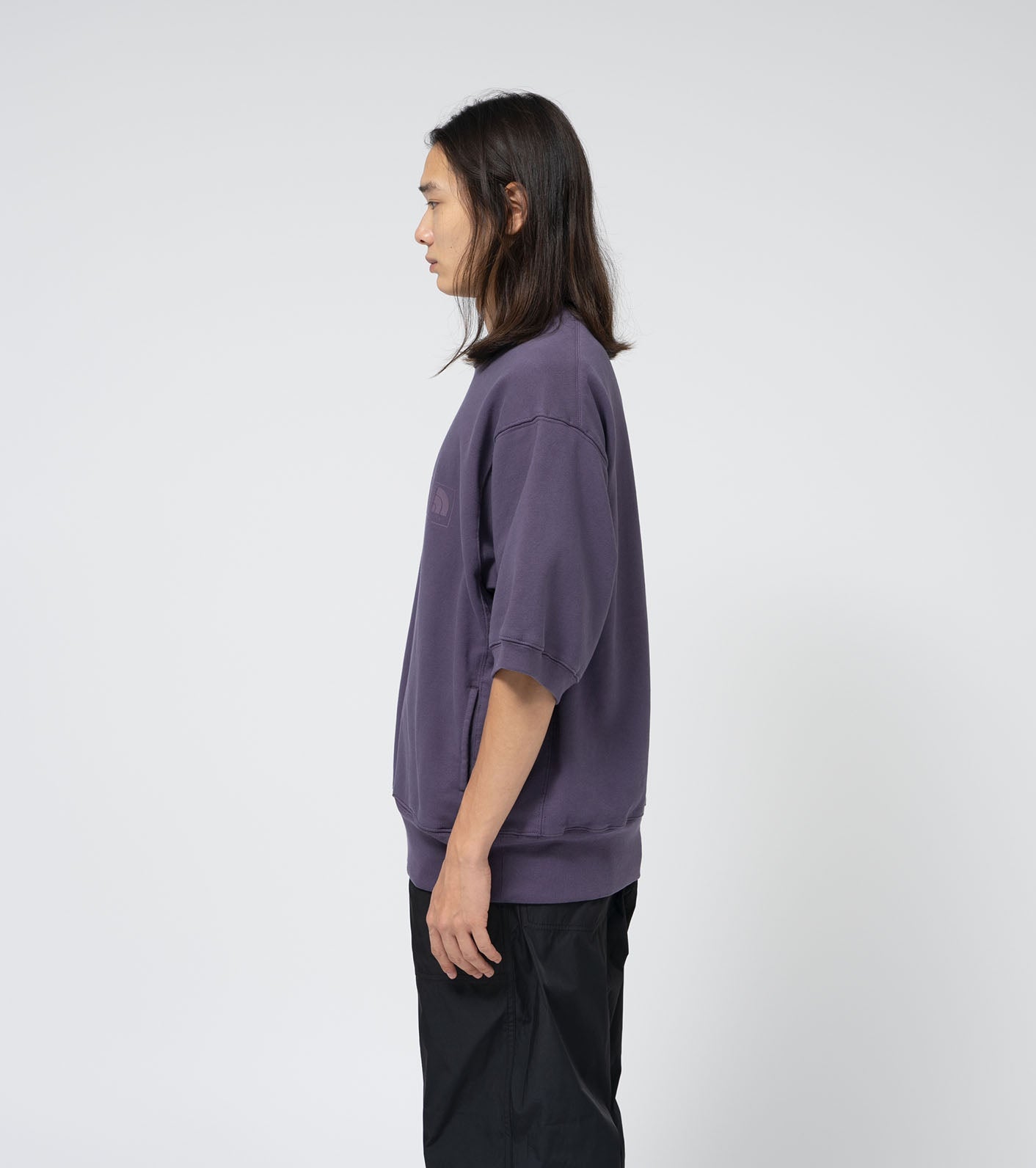 THE NORTH FACE PURPLE LABEL 11oz Field Short Sleeve Sweatshirt