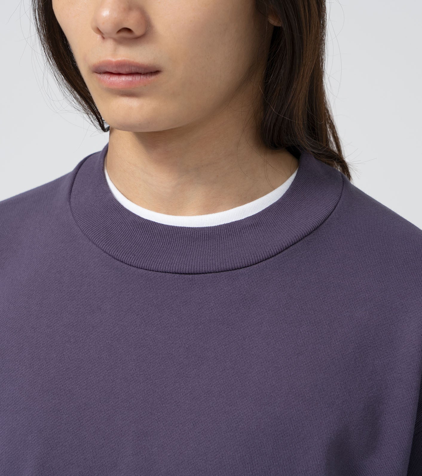 THE NORTH FACE PURPLE LABEL 11oz Field Short Sleeve Sweatshirt