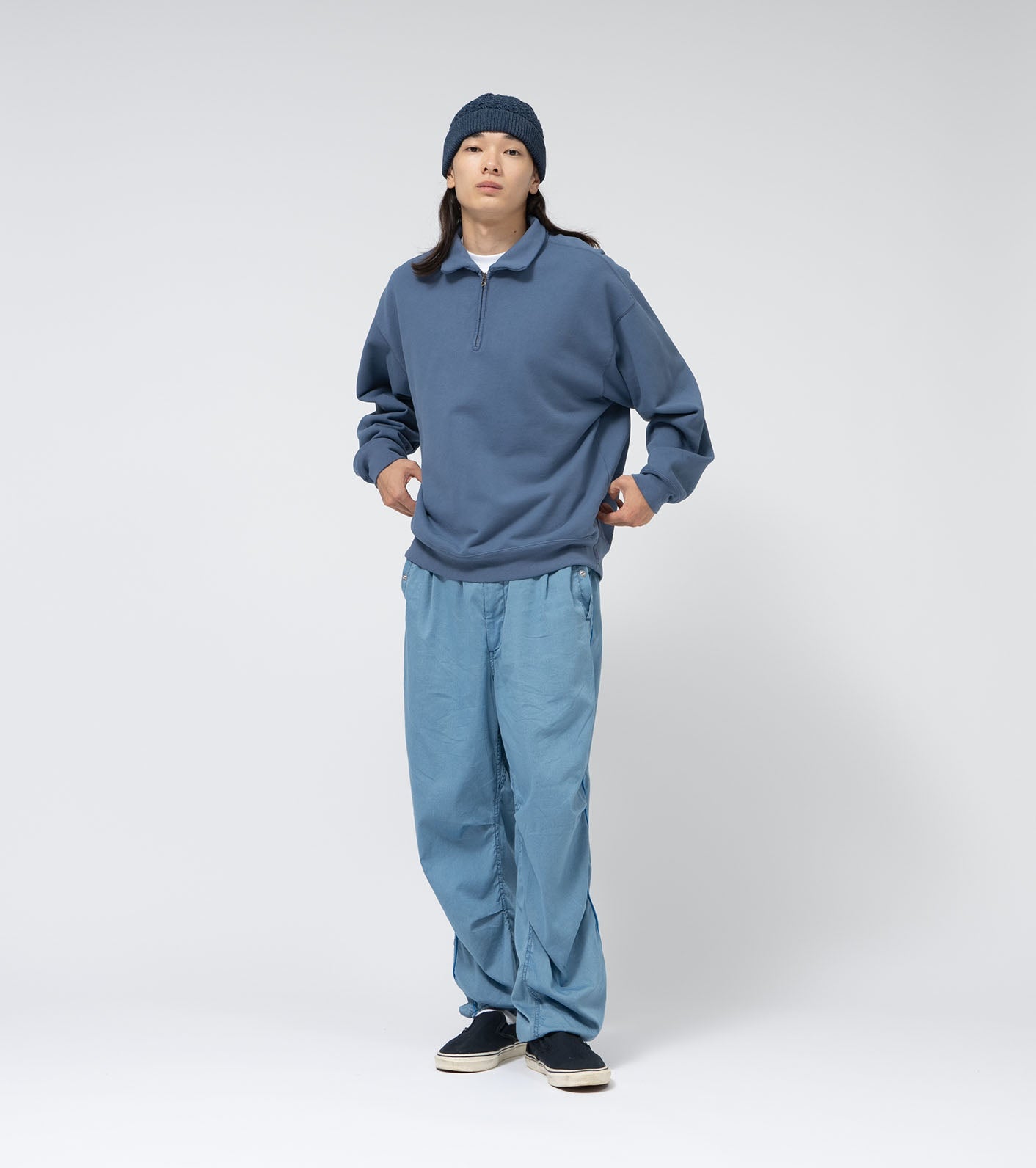 THE NORTH FACE Purple Label 11oz Half Zip Sweatshirt