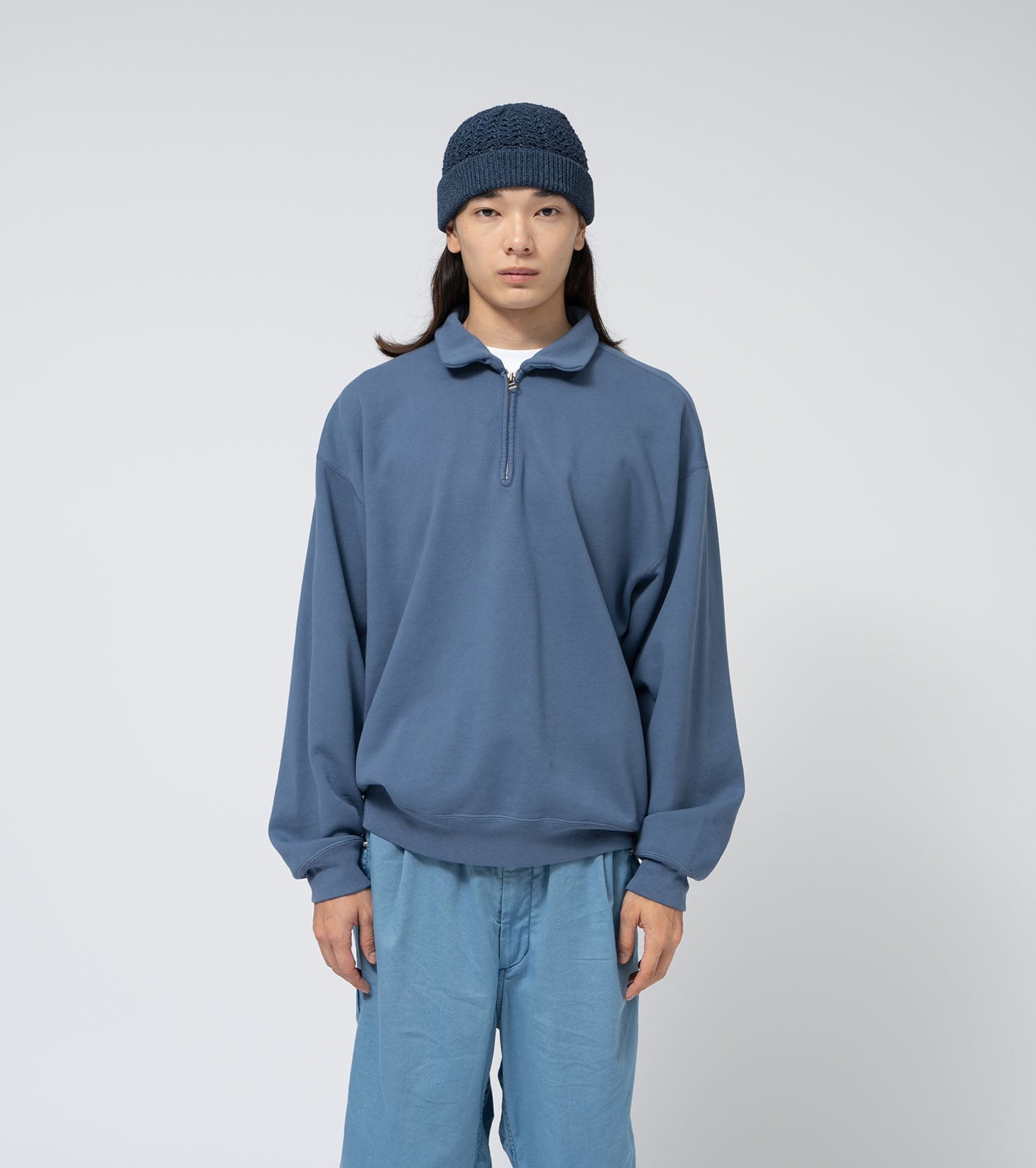 THE NORTH FACE Purple Label 11oz Half Zip Sweatshirt