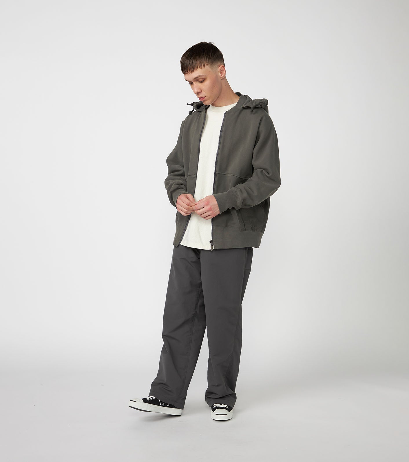 THE NORTH FACE Purple Label 11oz Zip Up Hoodie