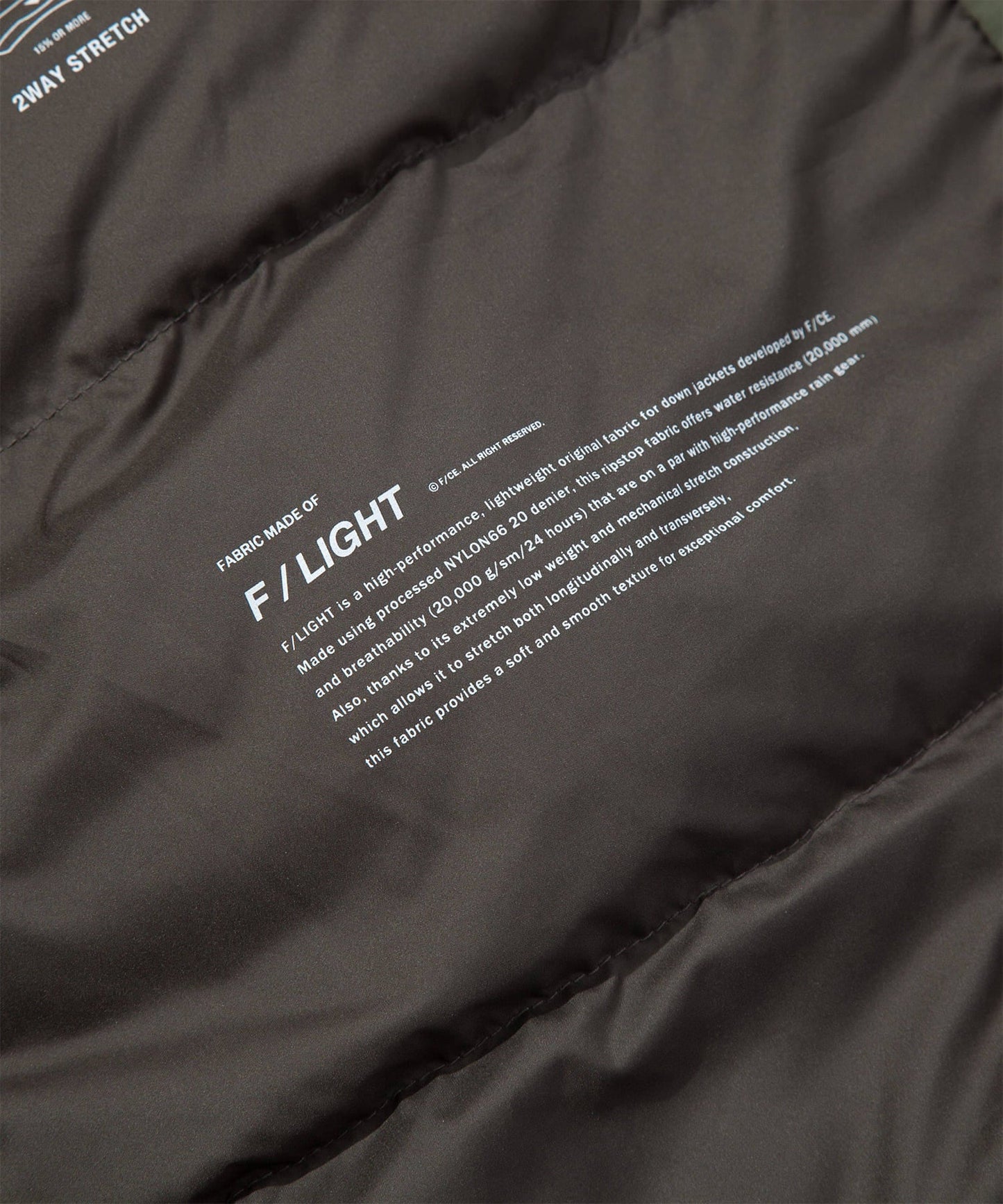 F/CE. × NANGA FT STAND DOWN COAT