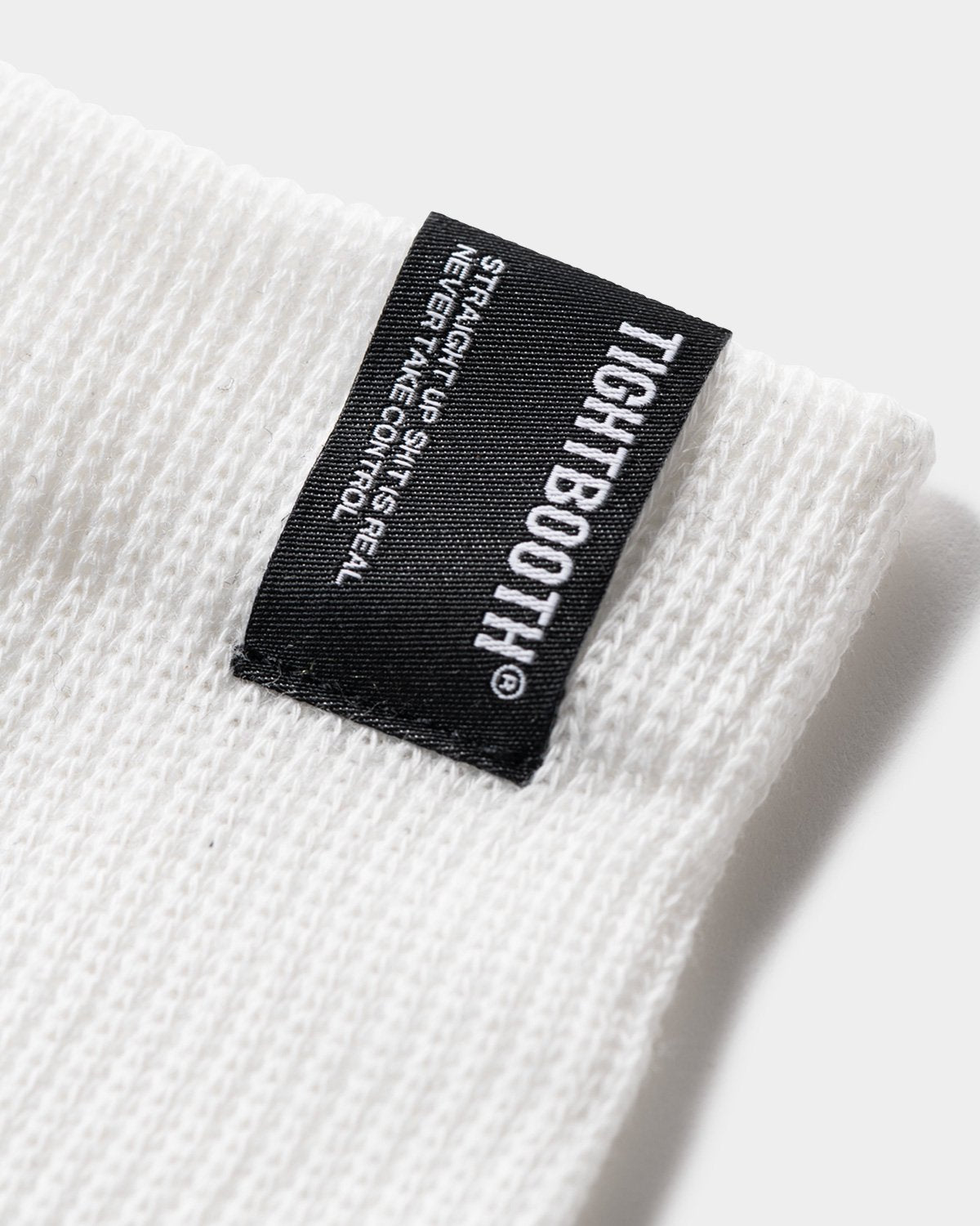 TIGHTBOOTH LABEL LOGO HIGH SOCKS