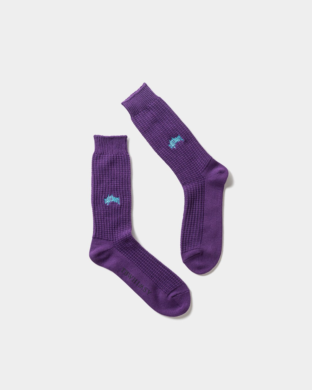 TIGHTBOOTH COLLEGE WAFFLE SOCKS