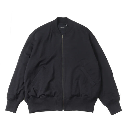 COMOLI Wool Knit Zip Blouson
