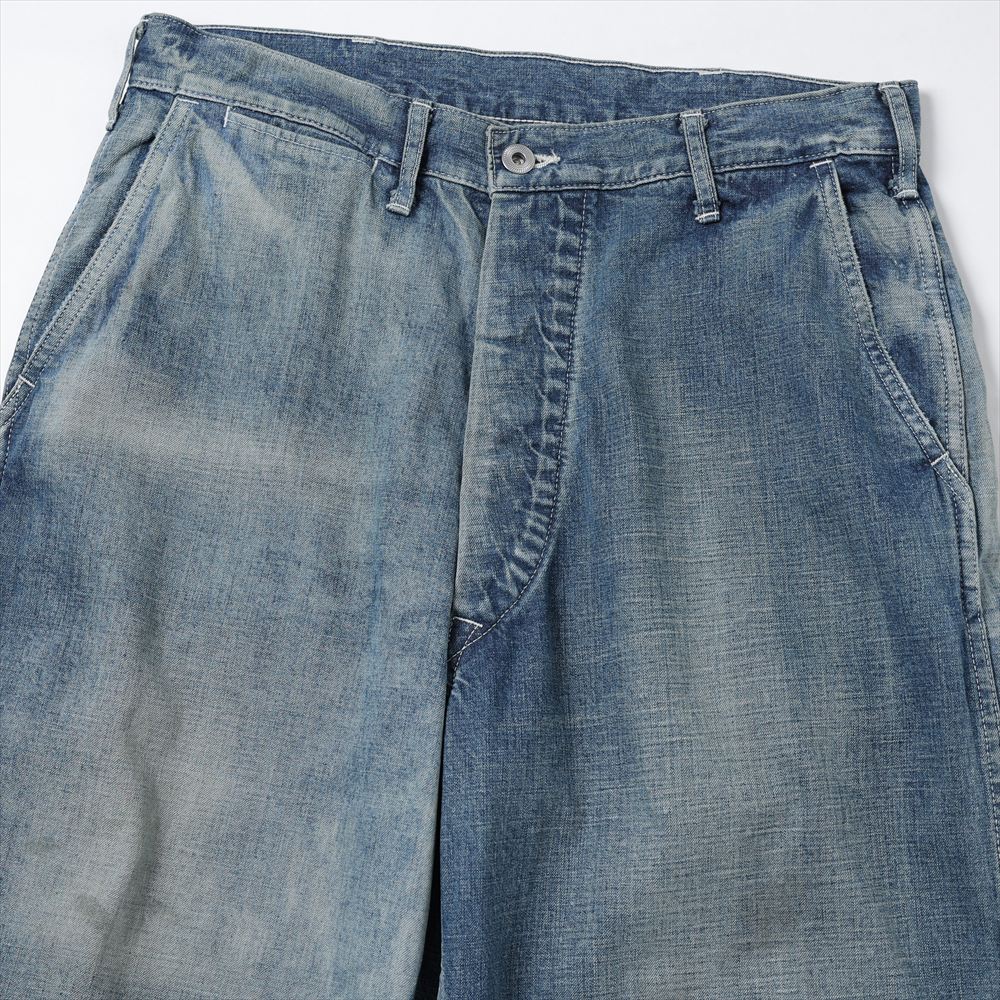 A.PRESSE US Army Dungaree Denim Trousers