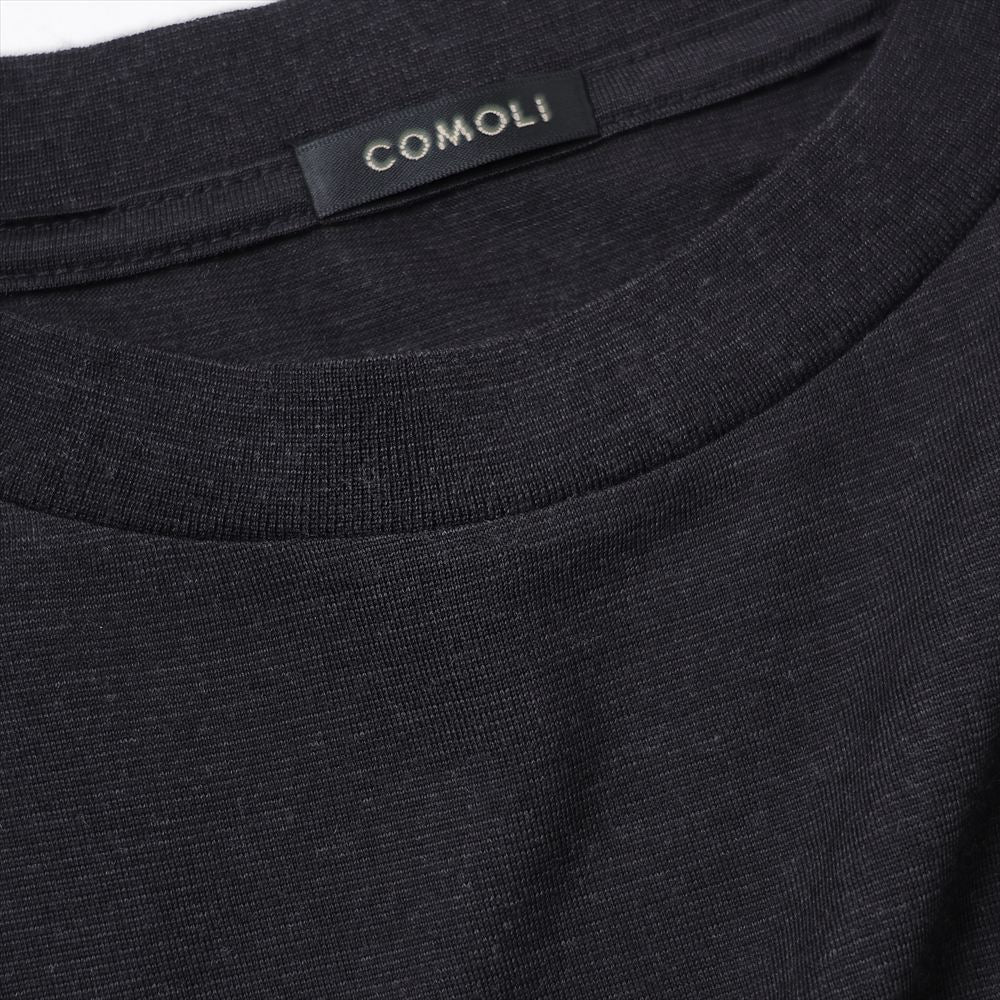 COMOLI Summer Wool Long Sleeve T-shirt