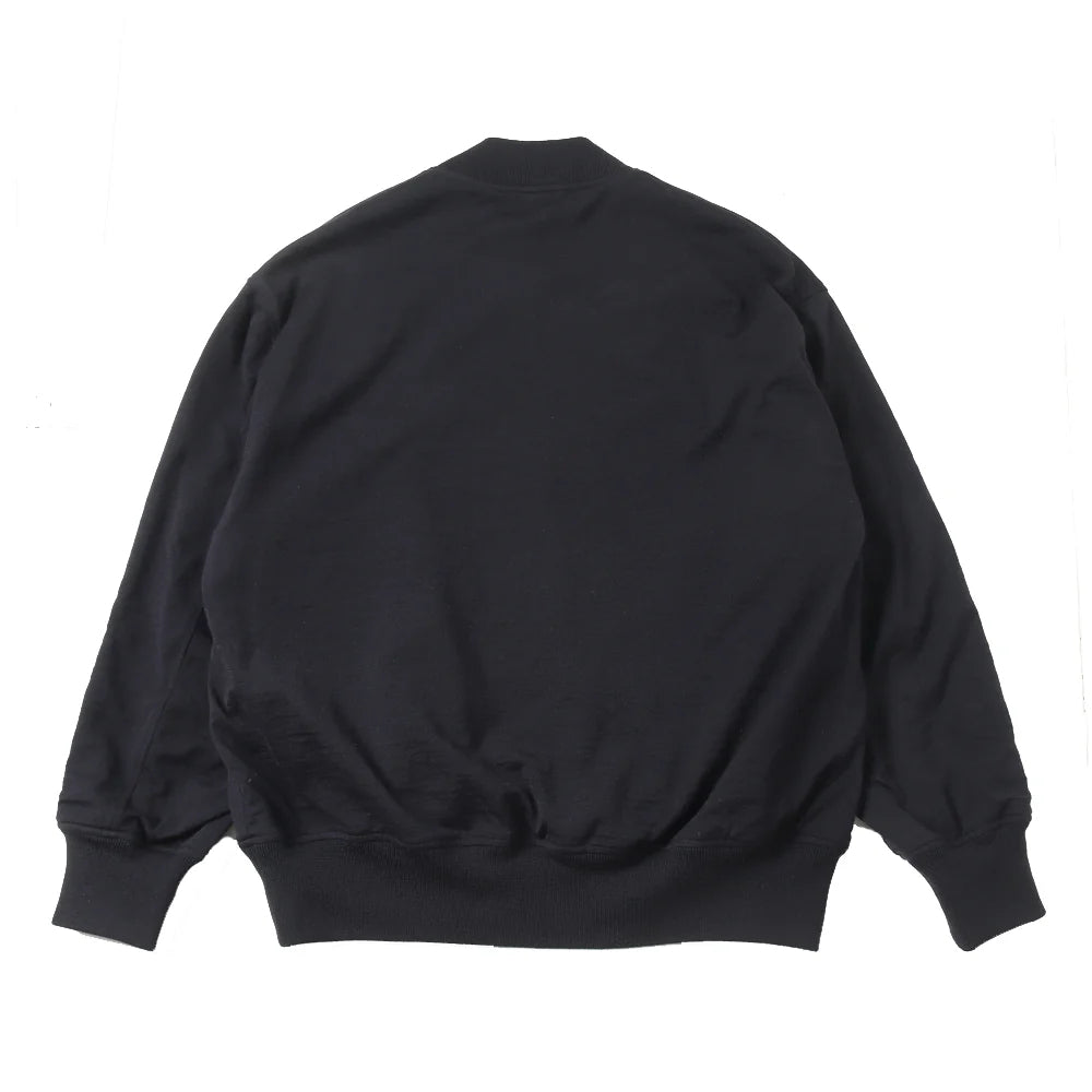COMOLI Wool Knit Zip Blouson