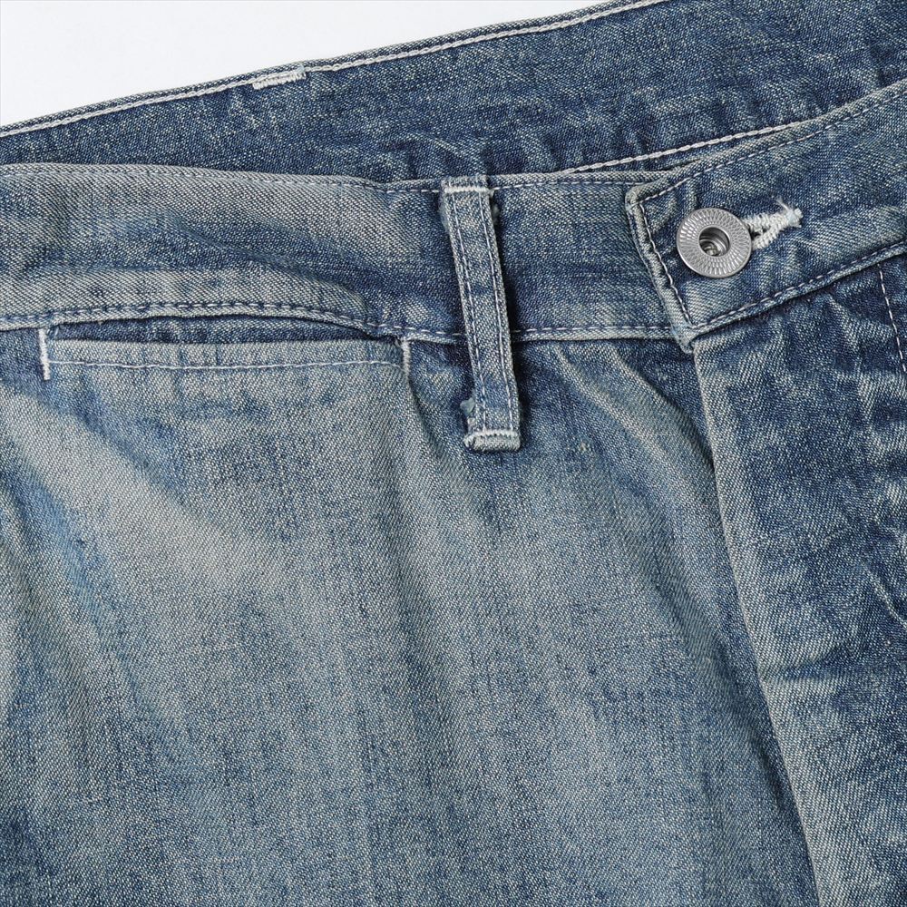 A.PRESSE US Army Dungaree Denim Trousers