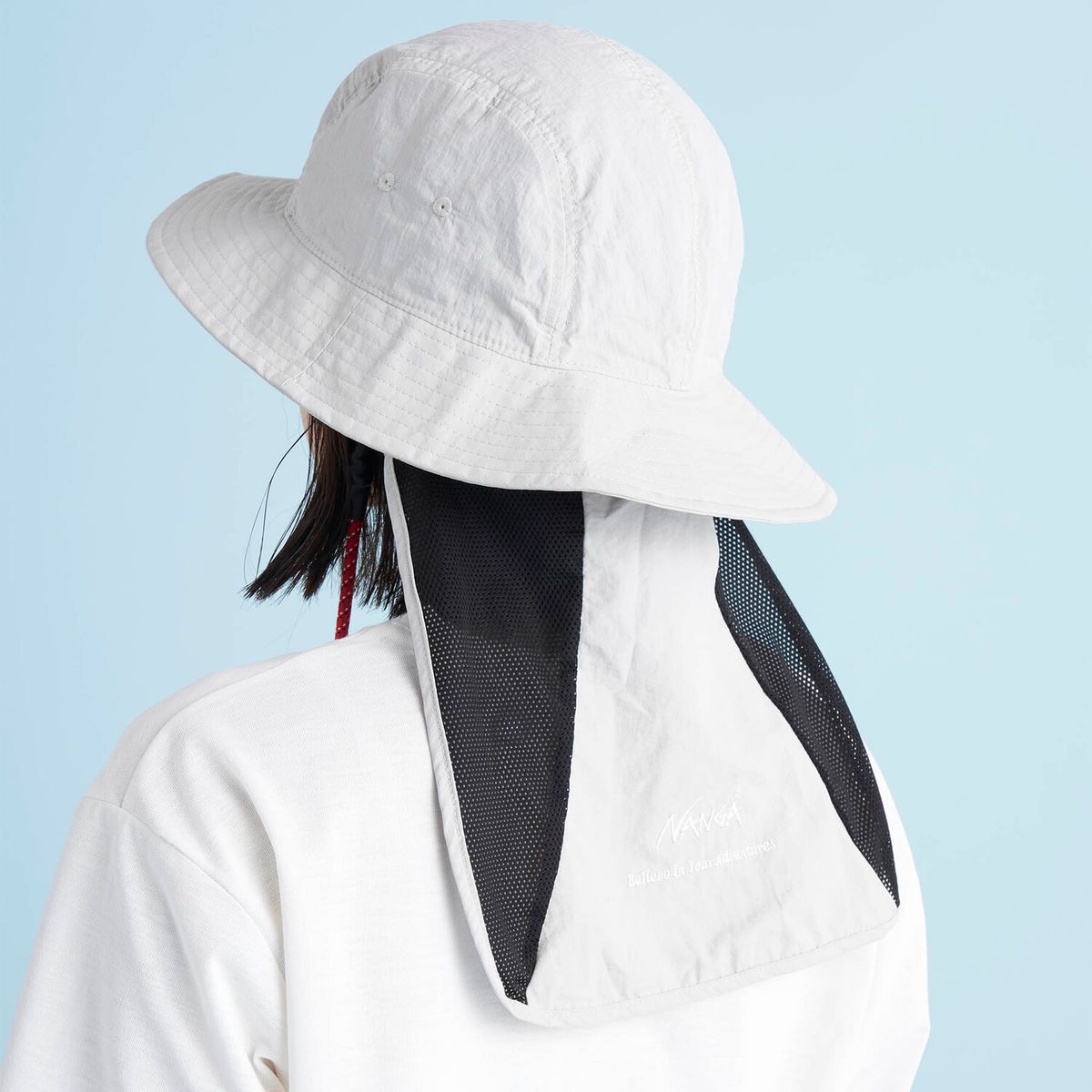 NANGA NYLON TUSSER SUNSHADE HAT