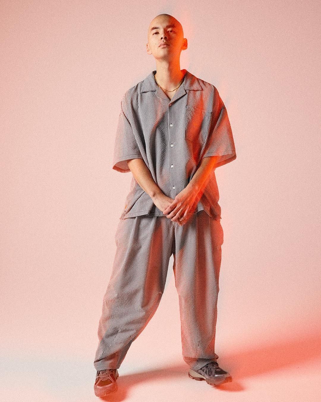 TIGHTBOOTH SEERSUCKER BALLOON PANTS