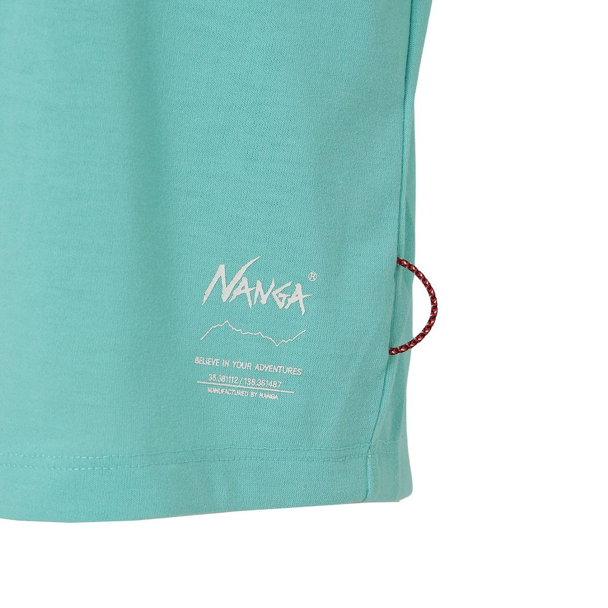 NANGA DRY MIX RAGRAN SLEEVE TEE