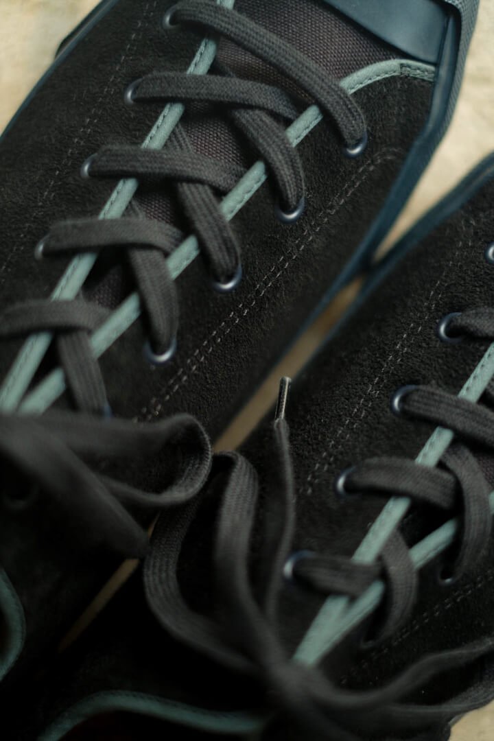 DOEK SHOE INDUSTRIES COURT - BLACK TEAL