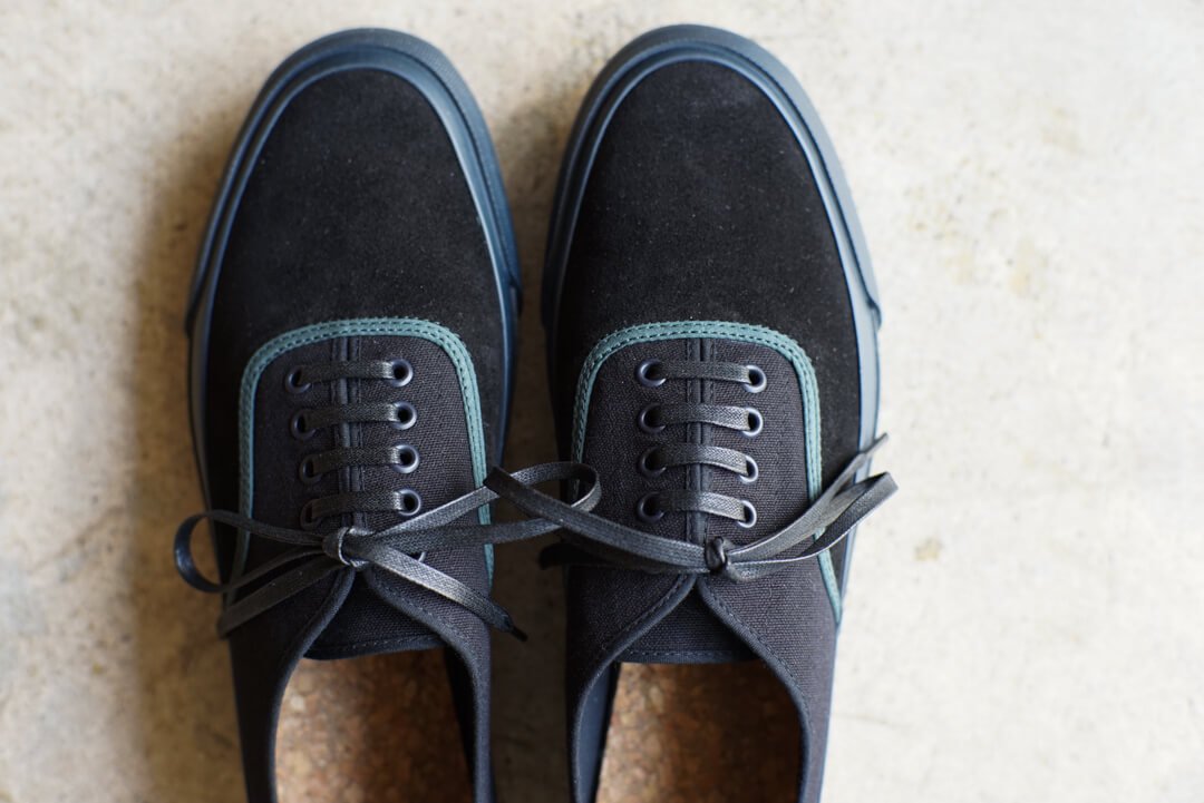 DOEK SHOE INDUSTRIES OXFORD - BLACK TEAL